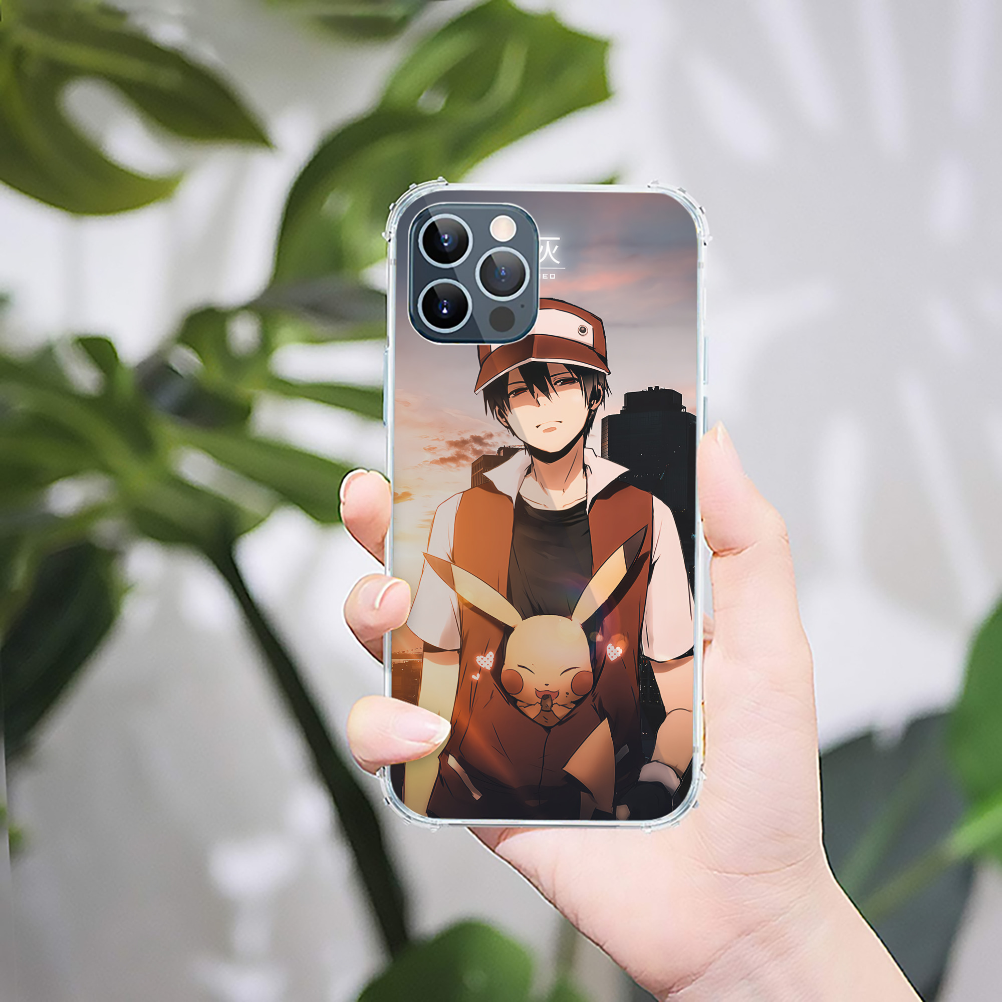 （画像用） ポケットモンスター Pokémon 【iPhone 12シリーズ対応】透明スマホケース（クリアソフトケース）